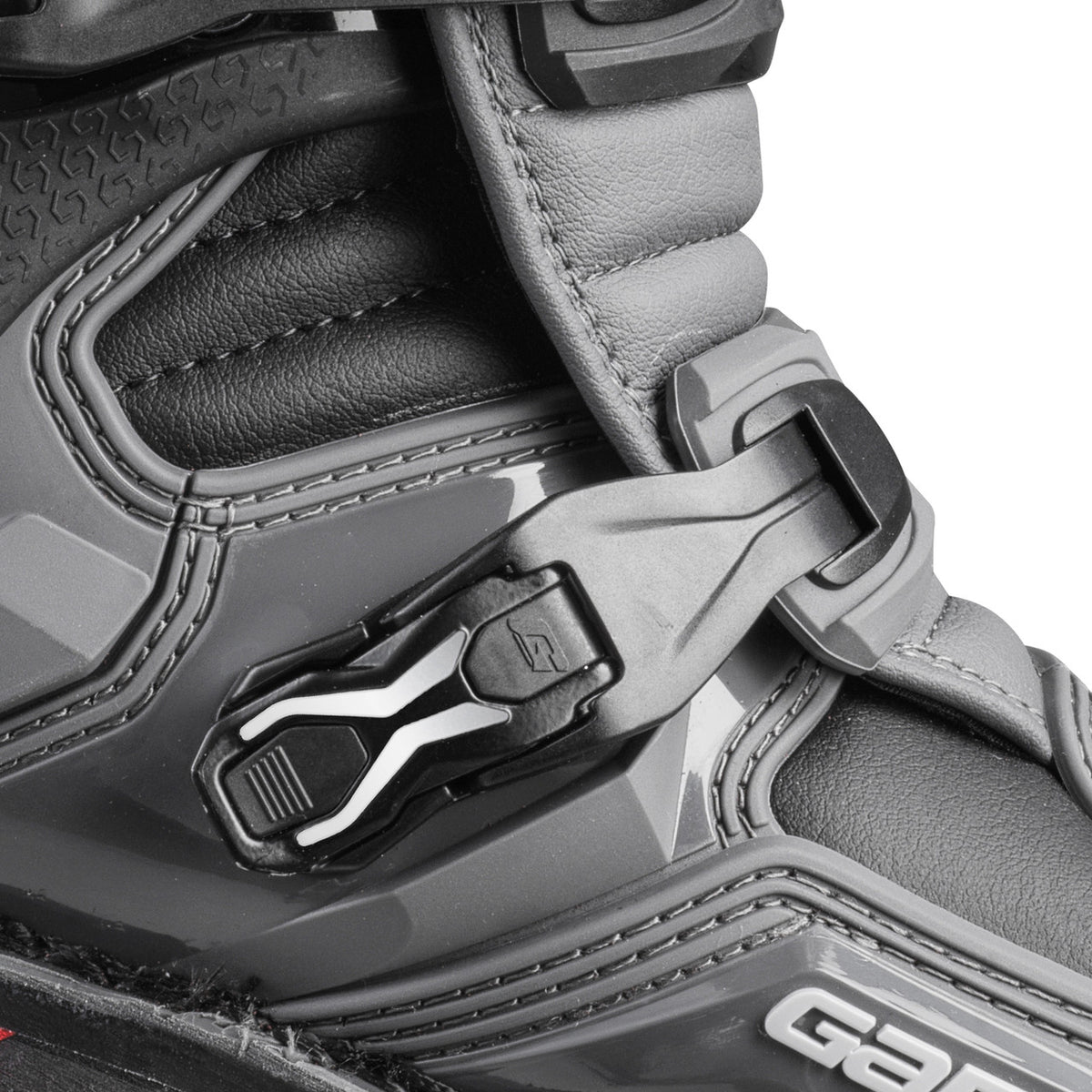 Gaerne SG22 Motocross Boots - Anthracite Black Red - Buckle