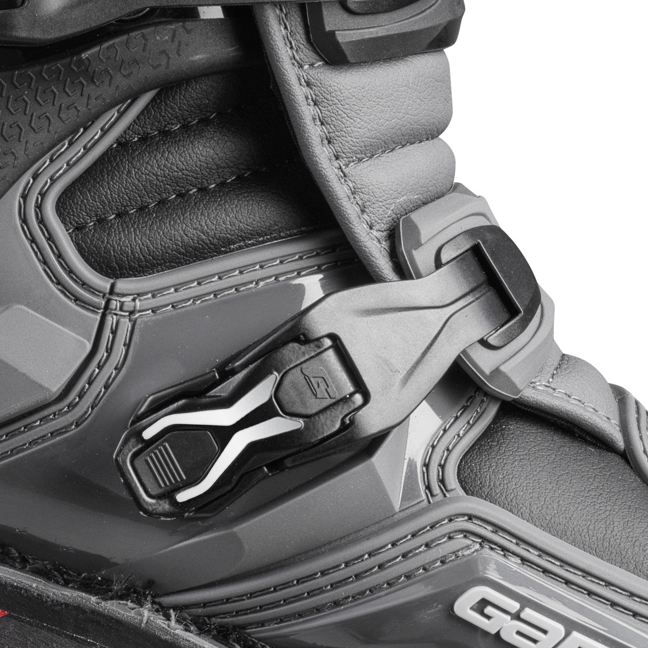 Gaerne SG22 Motocross Boots - Anthracite Black Red - Buckle