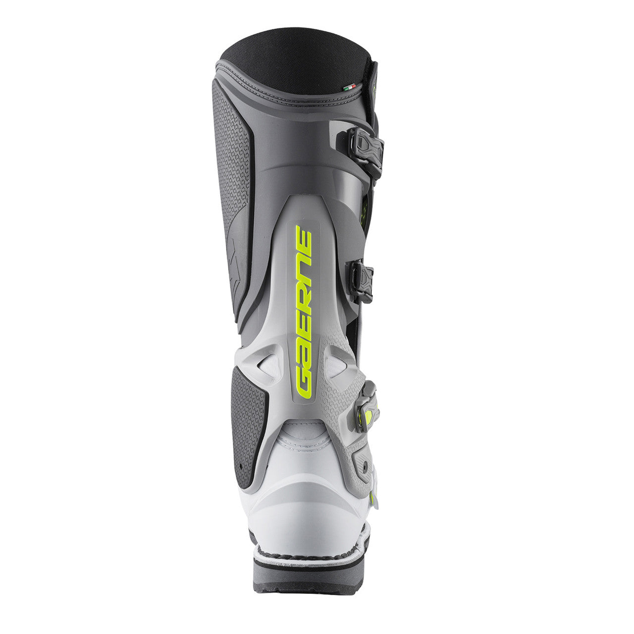Gaerne SG22 Motocross Boots - Anthracite White Grey - Back Side Logo
