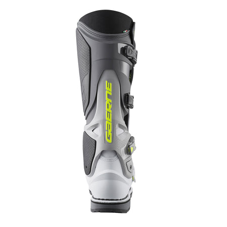 Gaerne SG22 Motocross Boots - Anthracite White Grey - Back Side Logo