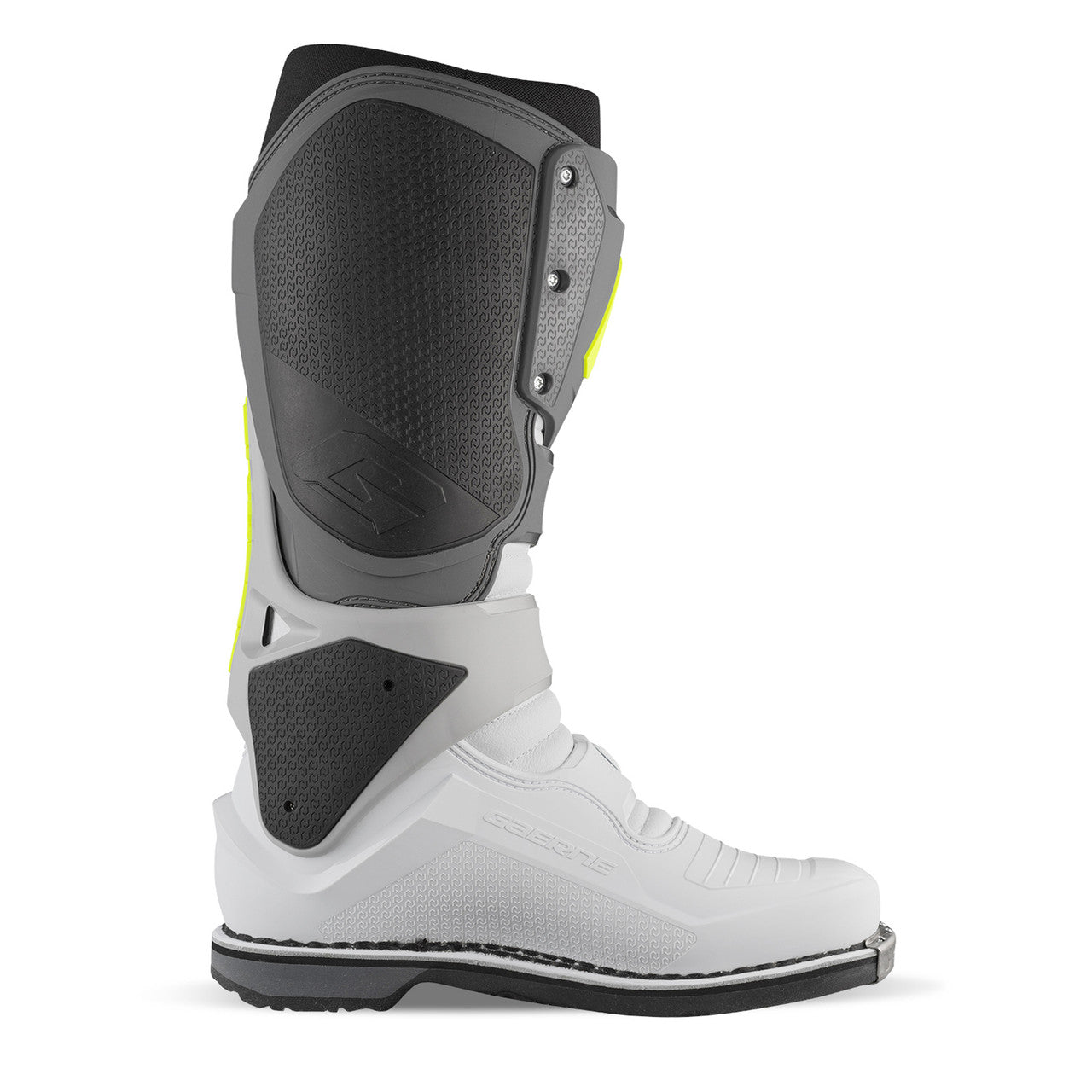 Gaerne SG22 Motocross Boots - Anthracite White Grey - Inside View