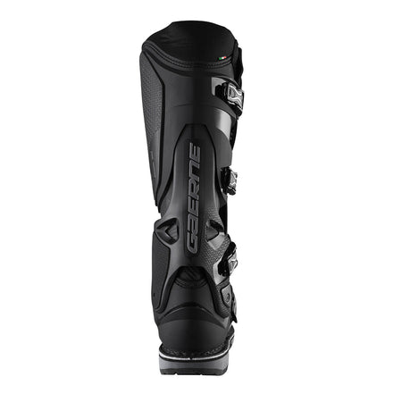 Gaerne SG22 Motocross Boots - Black - Back Side
