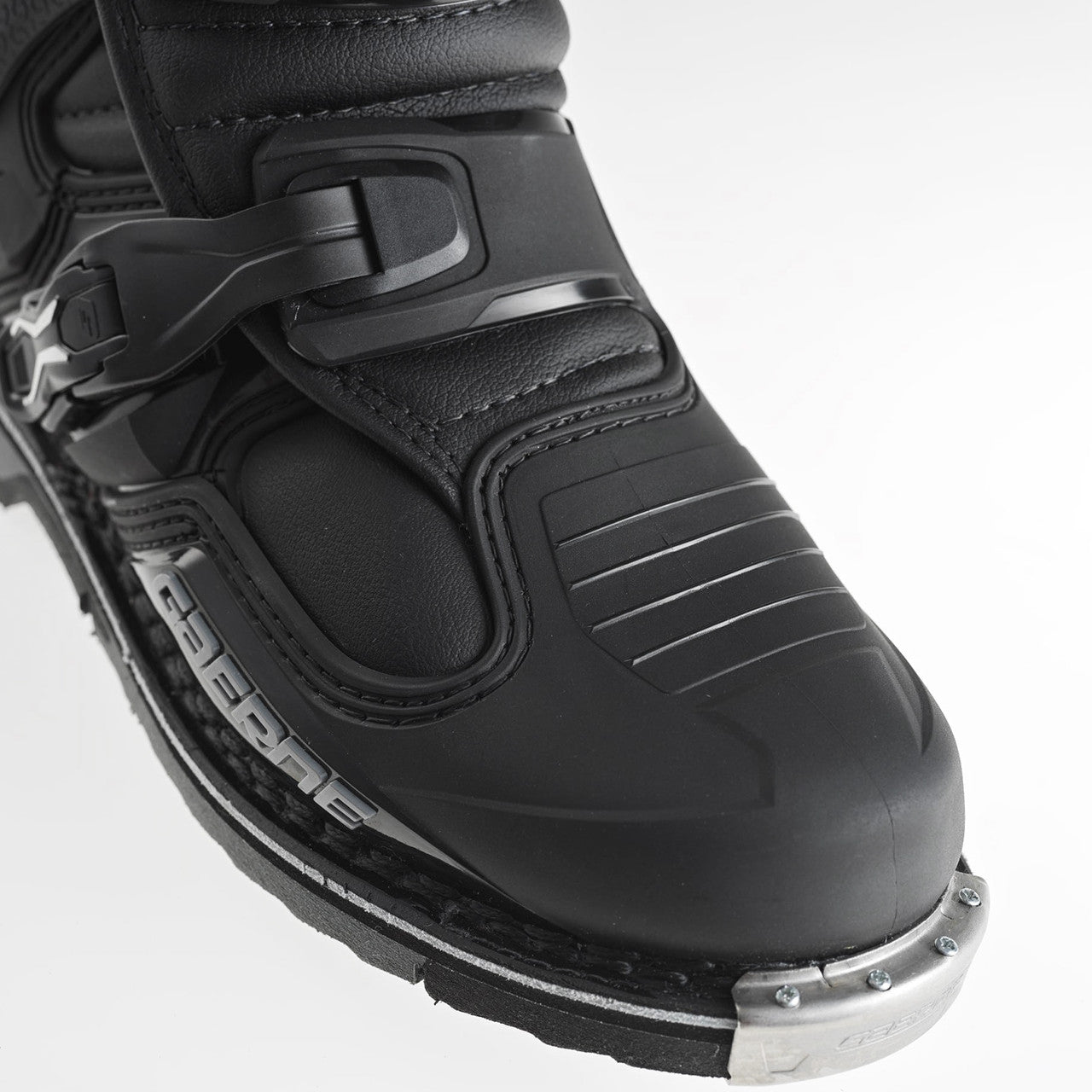 Gaerne SG22 Motocross Boots - Black - Top Foot Toe