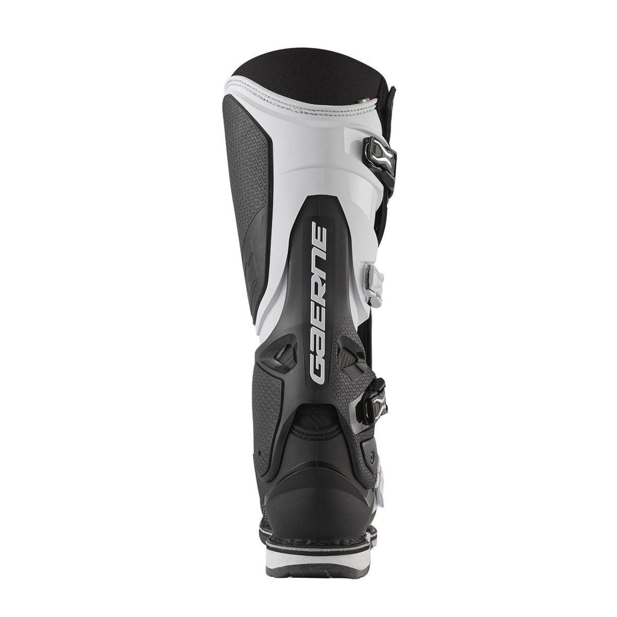 Gaerne SG22 Motocross Boots - Black White - Back Side Logo