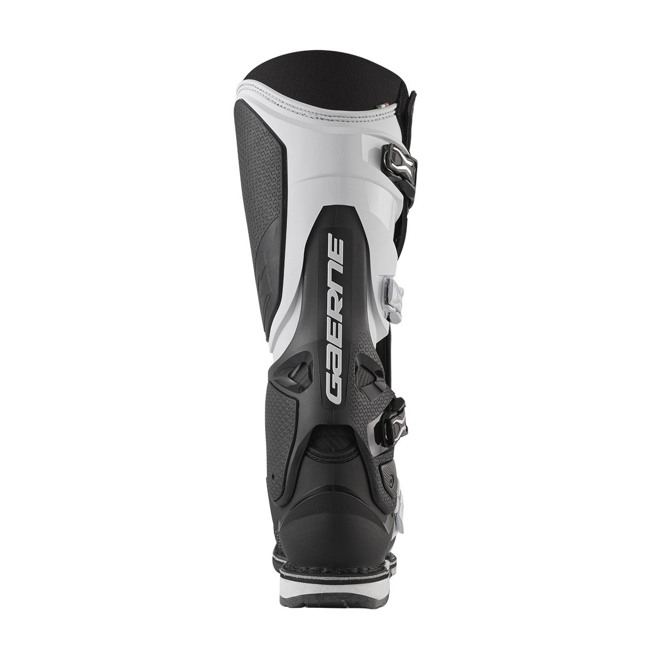 Gaerne SG22 Motocross Boots - Black White - Back Side Logo