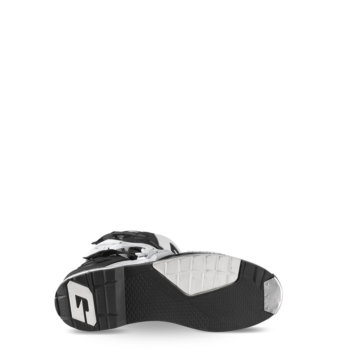 Gaerne SG22 Motocross Boots - Black White - Bottom Sole