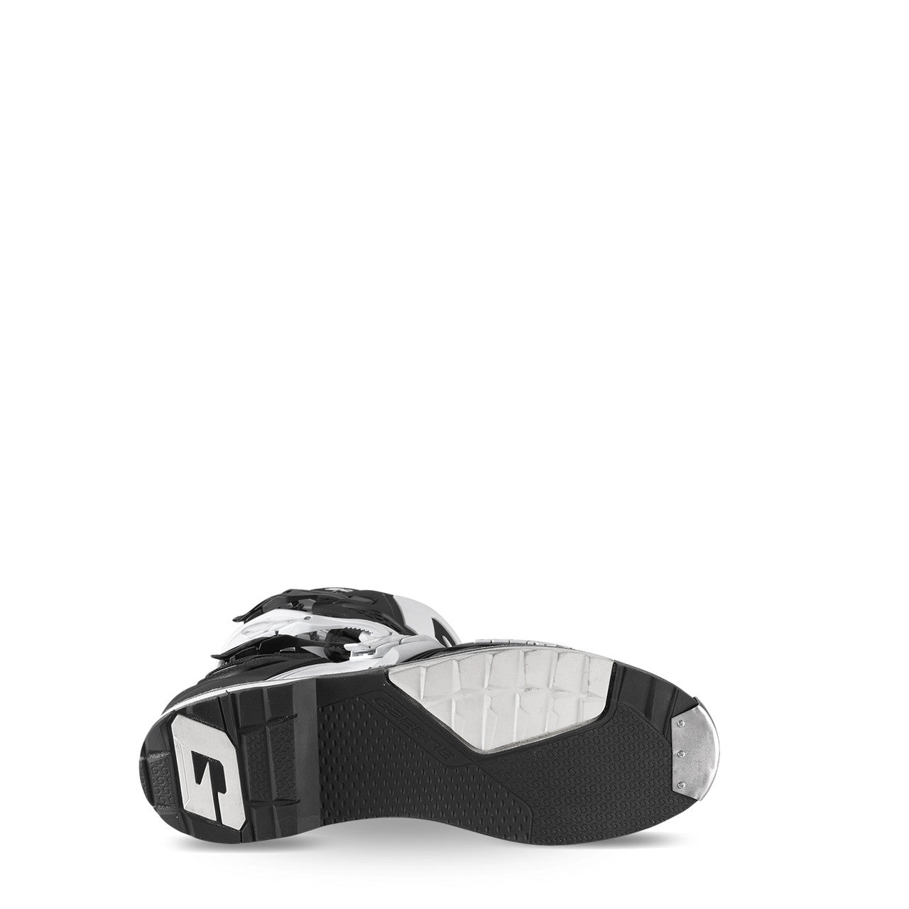 Gaerne SG22 Motocross Boots - Black White - Bottom Sole