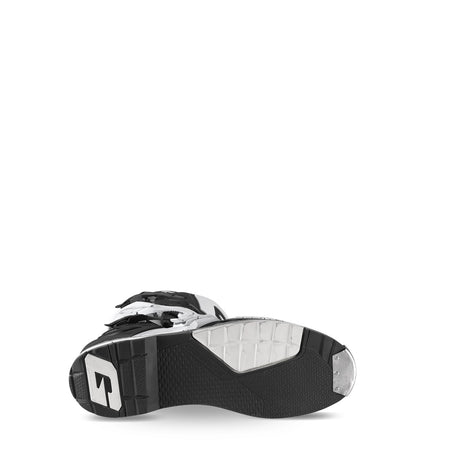 Gaerne SG22 Motocross Boots - Black White - Bottom Sole