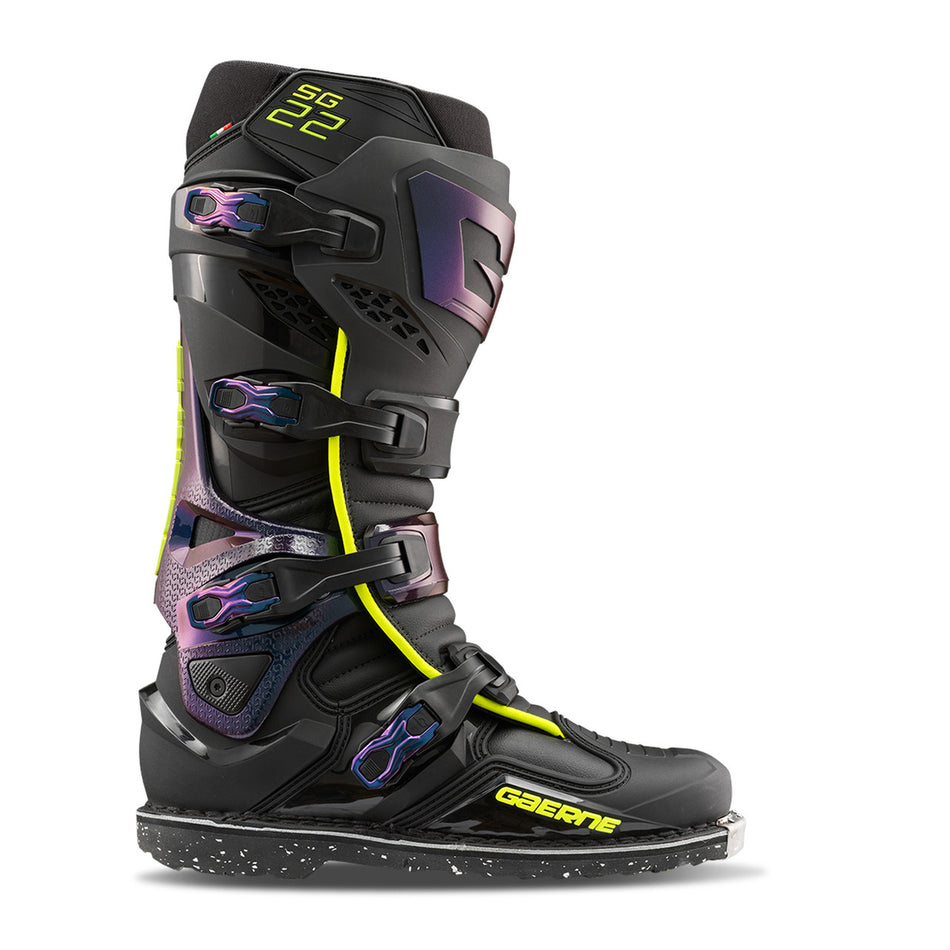 Gaerne SG22 Motocross Boots - CHAMELEON - Side View
