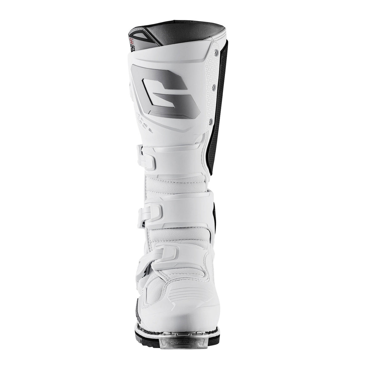 Gaerne SG22 Motocross Boots - White - Front View