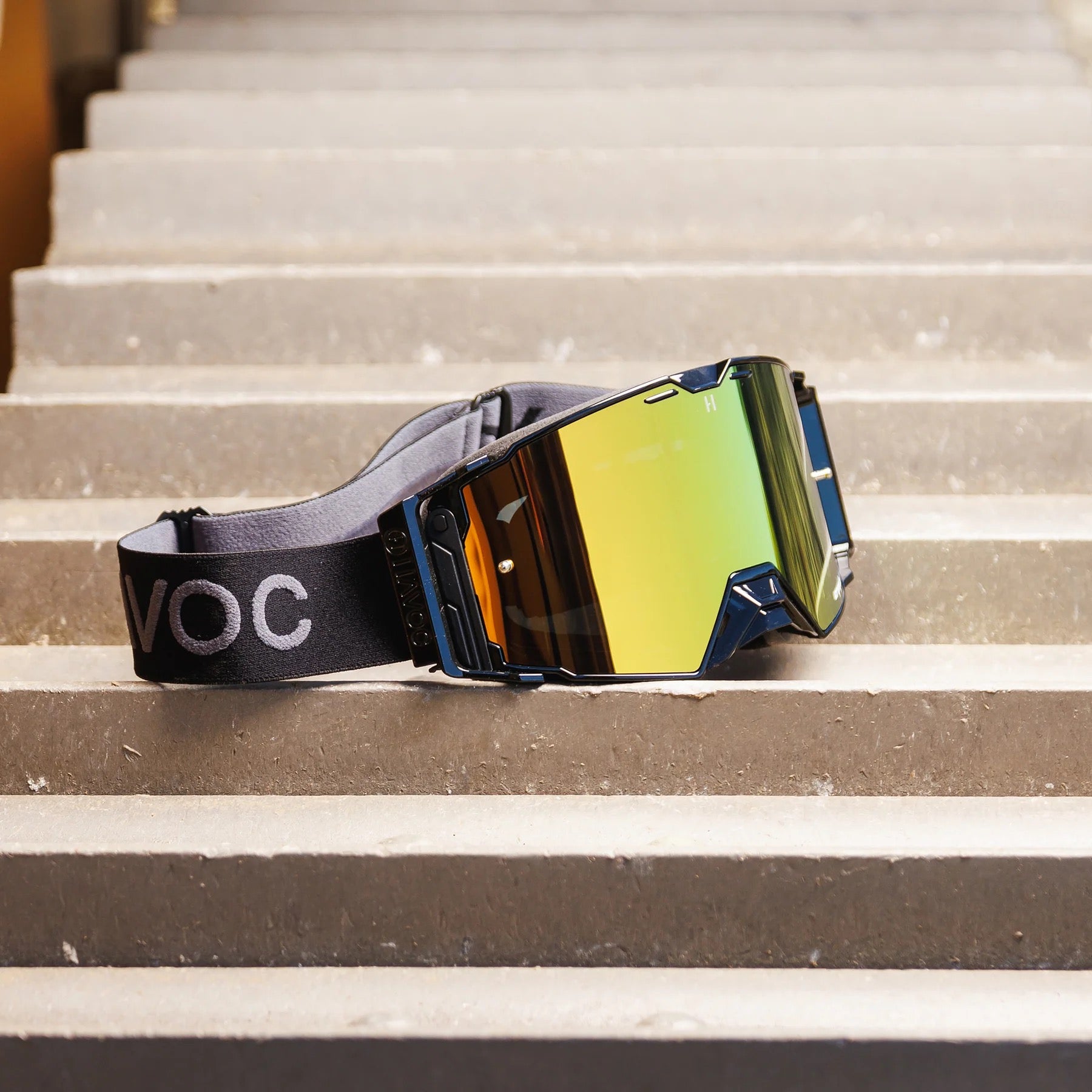 Havoc Helio Goggle - Obsidian | Best Motocross Goggle – Red Plate