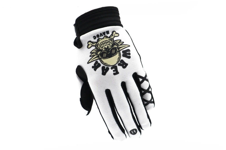 Havoc Gloves - Skull & Crossbones