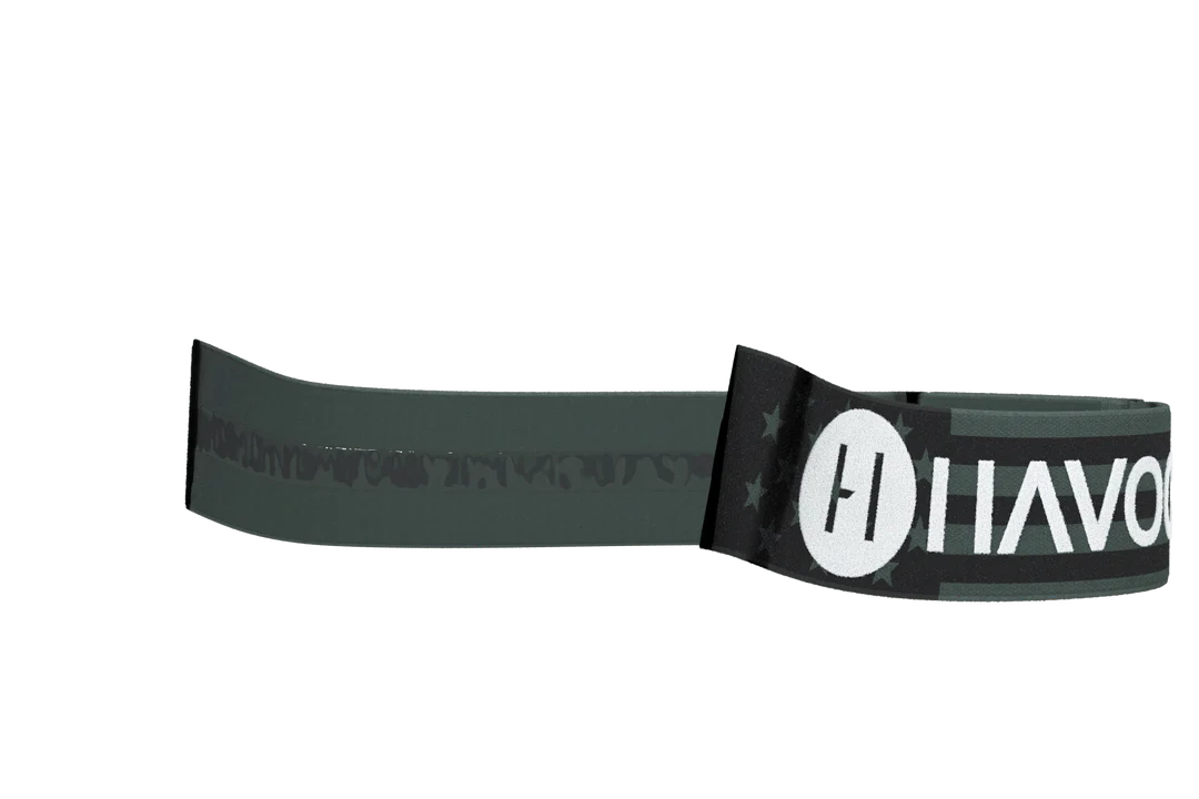 Havoc Goggle Strap - Helio & Infinity Goggle - Black Flag