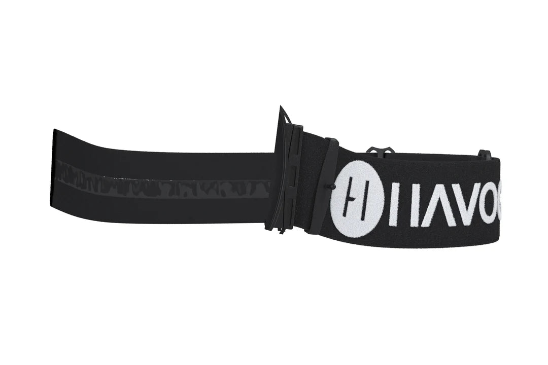 Havoc Goggle Strap - Helio & Infinity Goggle - Black / White