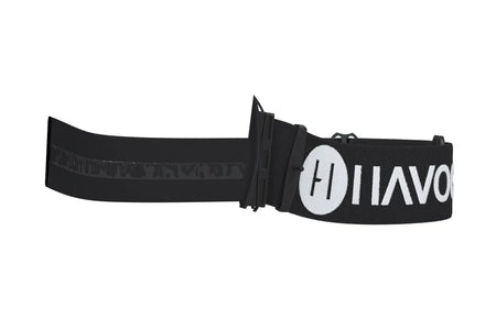 Havoc Goggle Strap - Helio & Infinity Goggle - Black / White