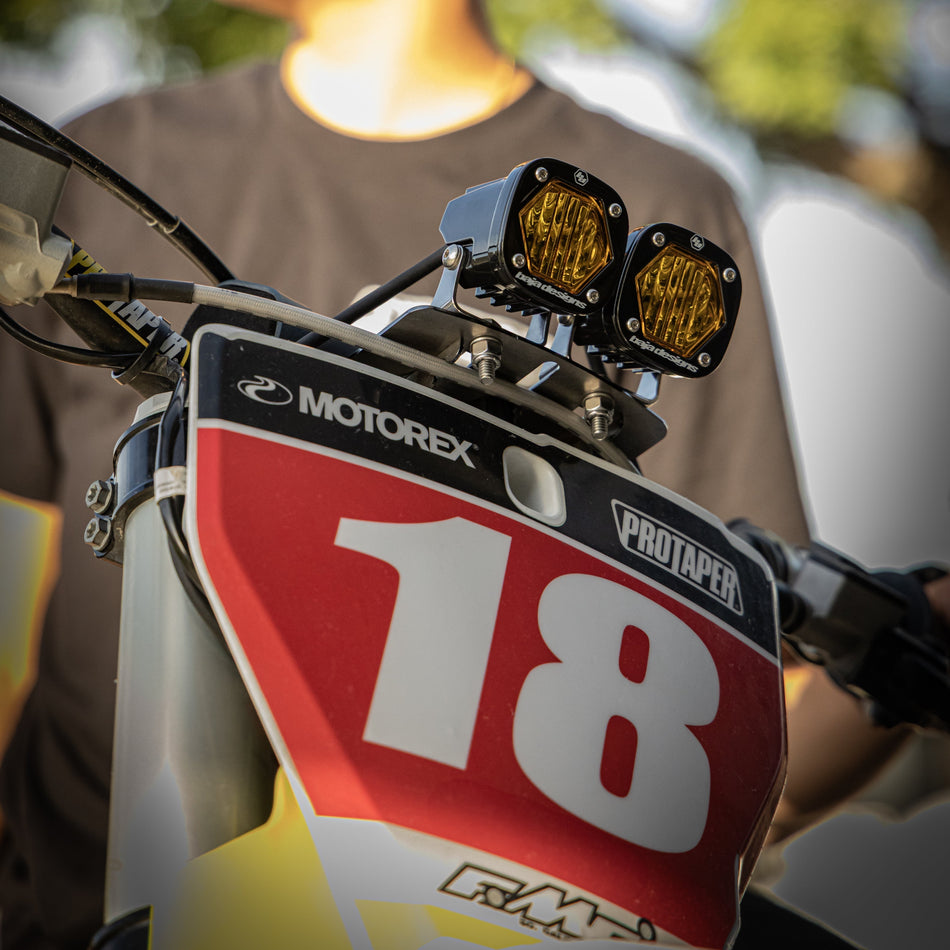 StayFlush Dirt Bike Light Kits - Baja Designs S1