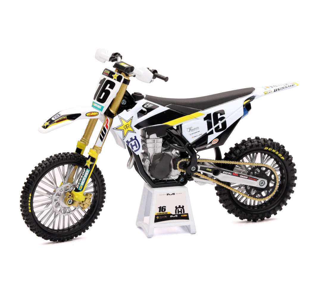 1:12 Scale Rockstar Husqvarna Team Bike 2020 (Zach Osborne)