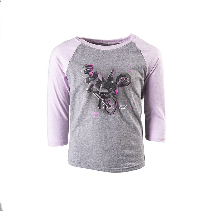 Moto Kids Girls Youth Baseball Shirt