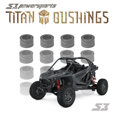 S3 TITAN GREASELESS POLARIS RZR PRO R / RZR TURBO R A-ARM BUSHING KITS