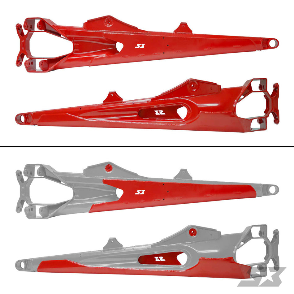 S3 Power Sports - Polaris Pro R Trailing Arm Weld-In Gusset Kit