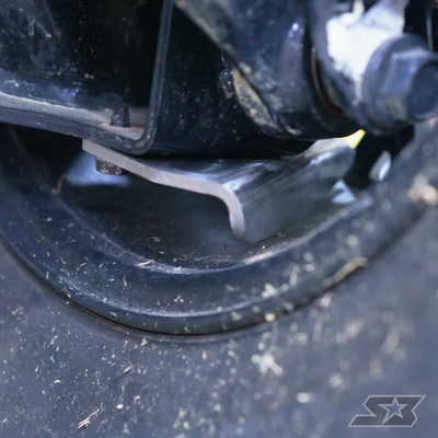 S3 Powersports - Polaris Pro R & Turbo R Stainless Wheel Scrapers