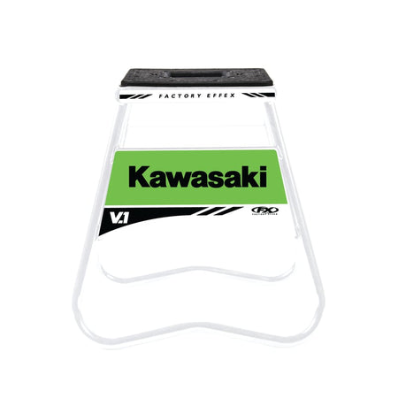 Factory Effex Kawasaki V1 Bike Stand (White) - Factory Effex