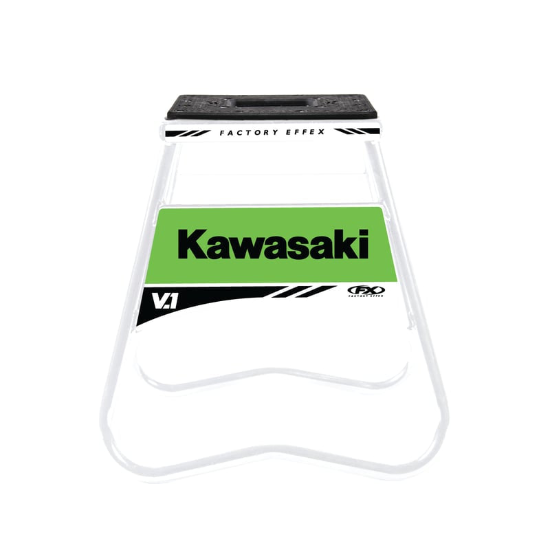 Factory Effex Kawasaki V1 Bike Stand (White) - Factory Effex