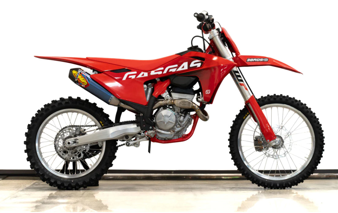 FMF Racing KTM / Husqvarna / GAS GAS 350-450F FACTORY 4.1 RCT TITANIUM ANODIZED SL (SLIP-ON) W/ CARBON CAP - FMF Racing