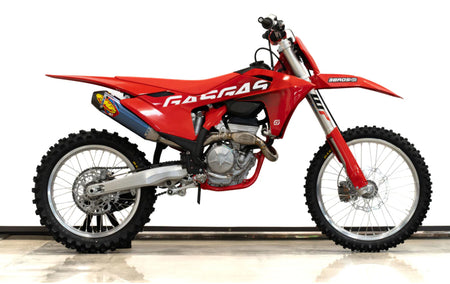 FMF Racing KTM / Husqvarna / GAS GAS 350-450F FACTORY 4.1 RCT TITANIUM ANODIZED SL (SLIP-ON) W/ CARBON CAP - FMF Racing