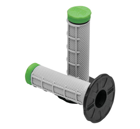 ProTaper - Tri-Density Half-Waffle MX Grips - Green - ProTaper