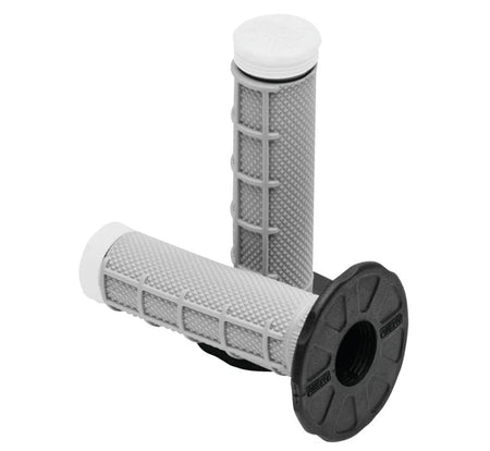 ProTaper - Tri-Density Half-Waffle MX Grips - White - ProTaper