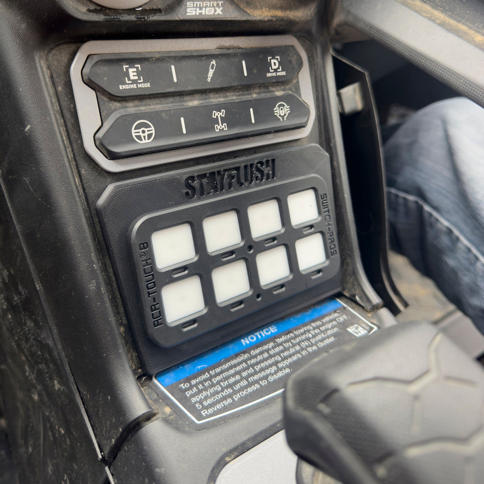 StayFlush Switch Panel Mount - Can-Am Maverick R - SwitchPro 9100