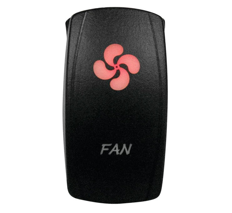 LED Fan Rocker Switch On/Off