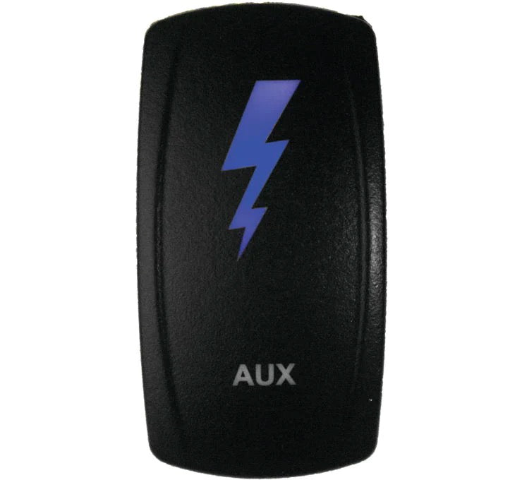 LED Auxiliary Rocker Switch On/Off