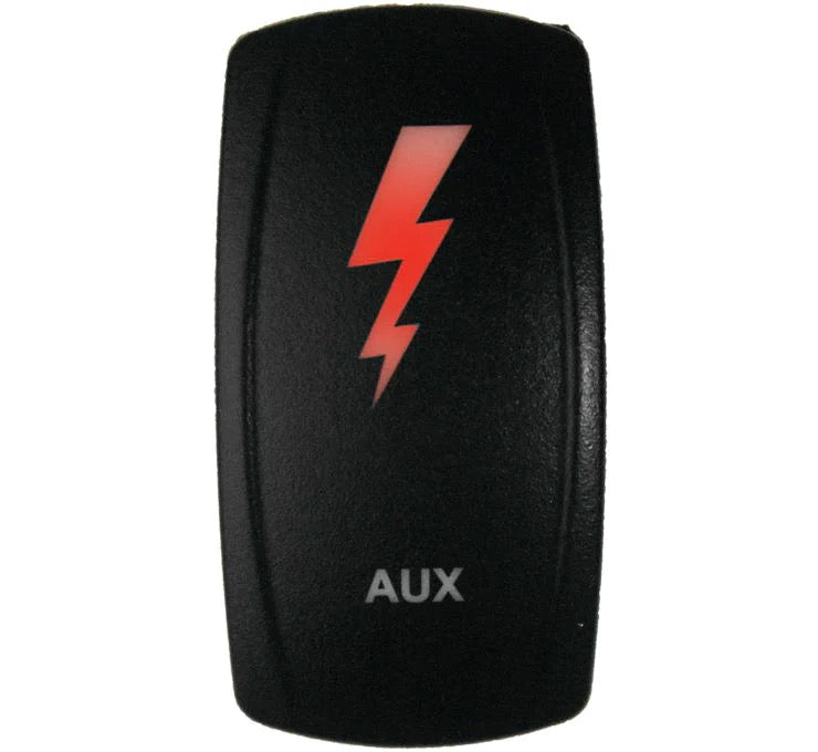 LED Auxiliary Rocker Switch On/Off