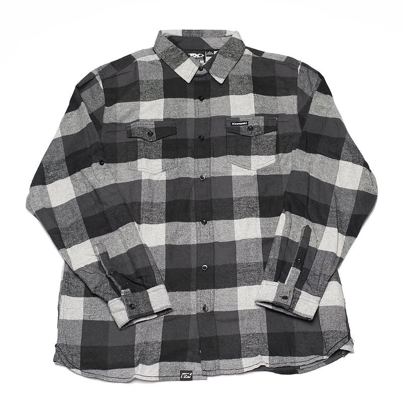 Kawasaki Flannel Button Up Shirt