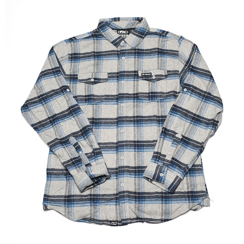 Yamaha Flannel Button Up Shirt