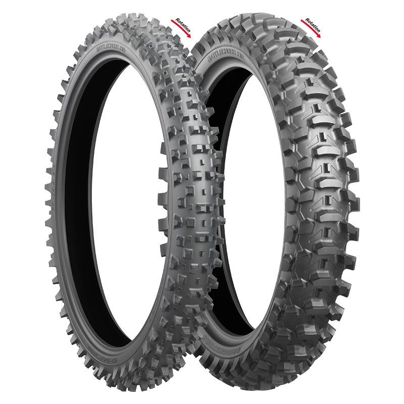 Bridgestone - Battlecross X10 Motorcycle Tire - 80/100-21 - Bridgestone