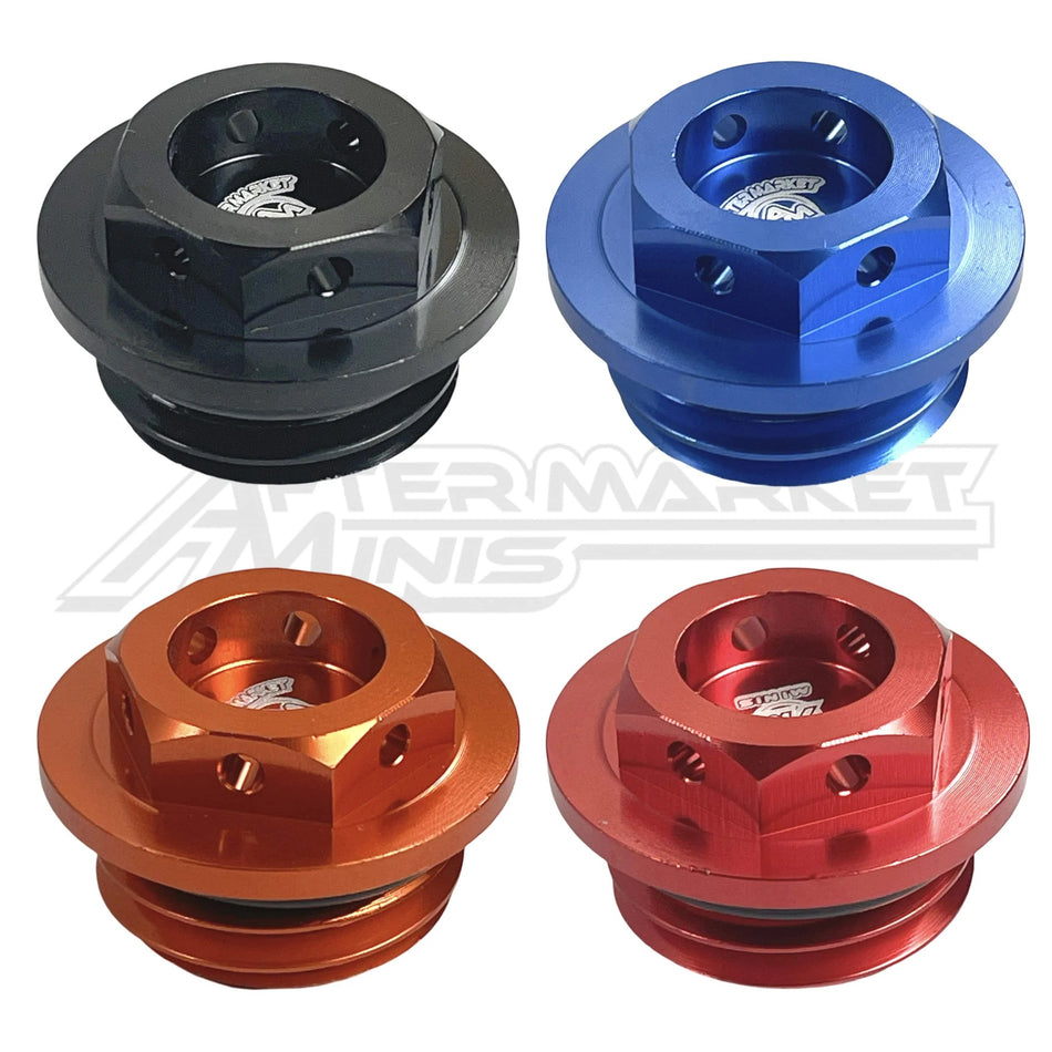 Aftermarket Minis - KTM/Husqvarna/Gas Gas 50-65cc Billet Oil Fill Cap - Aftermarket Minis
