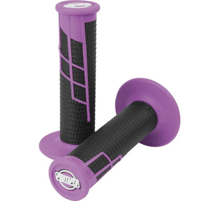 ProTaper Clamp On 1/2 Waffle Grips - Purple/Black - ProTaper