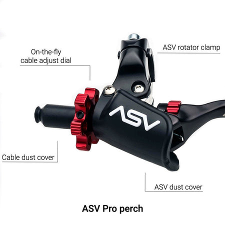 ASV F4 Pro Perch Clutch Features