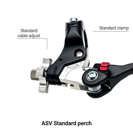 ASV F4 Standard Perch Clutch Lever Features