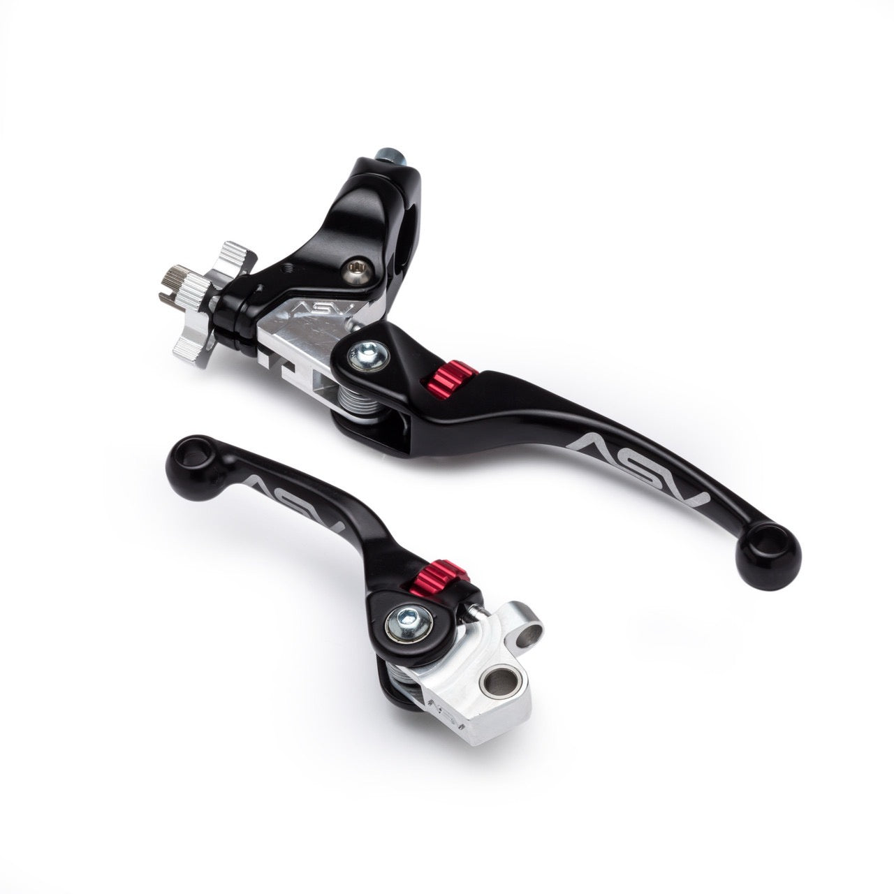 ASV F4 Yamaha YZ125 Front Brake & Clutch Levers – Red Plate