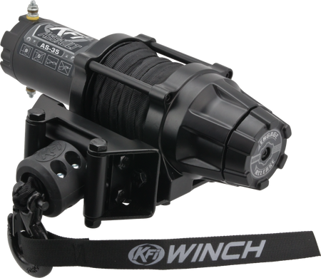 KFI AS-35 Assault 3500 lb Synthetic Rope Winch