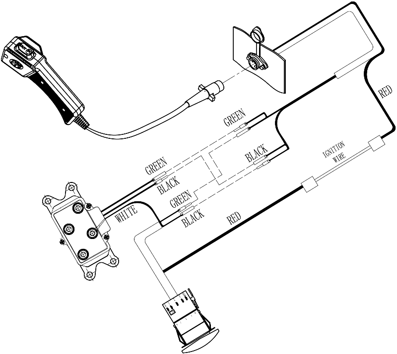 KFI Assault Winch Contactor - Universal Wiring Diagram
