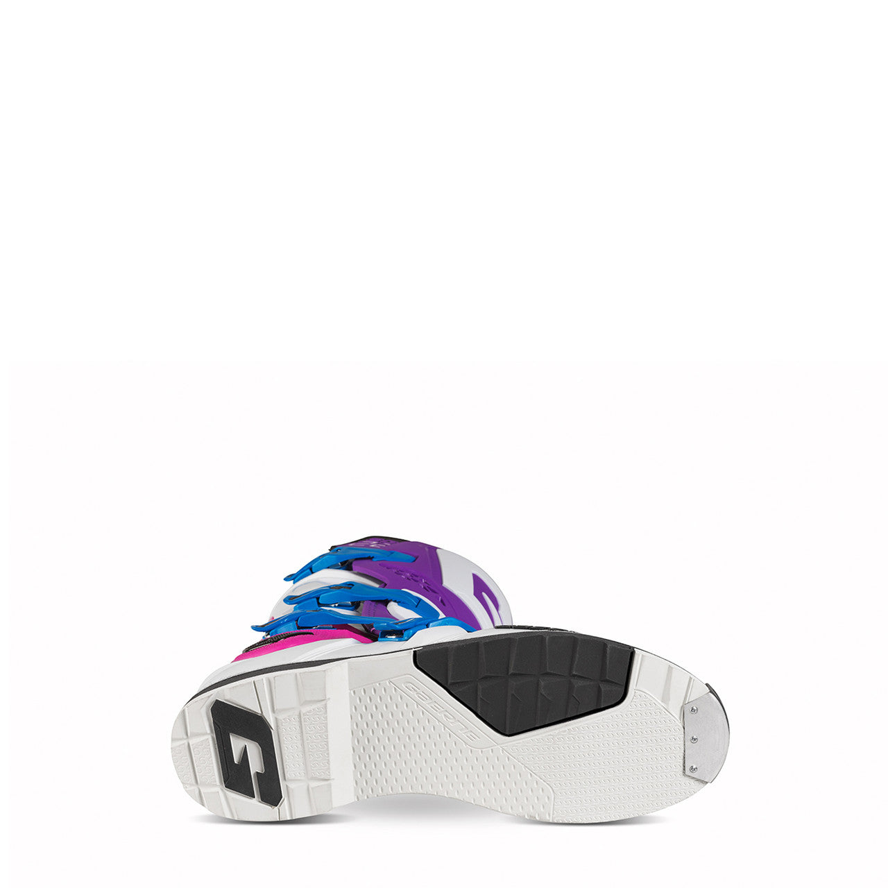 Limited Edition Gaerne SG22 Motocross Boots - Purple White Rhodamine - Bottom Sole