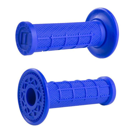 ODI MX Mini Half-Waffle Grips Blue