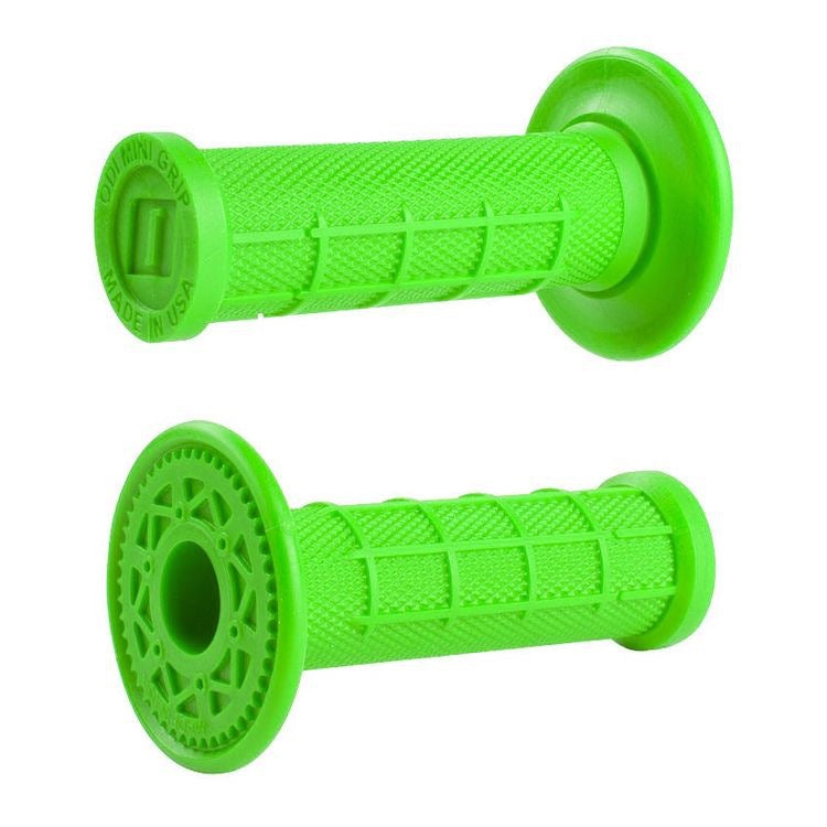 ODI MX Mini Half-Waffle Grips Green