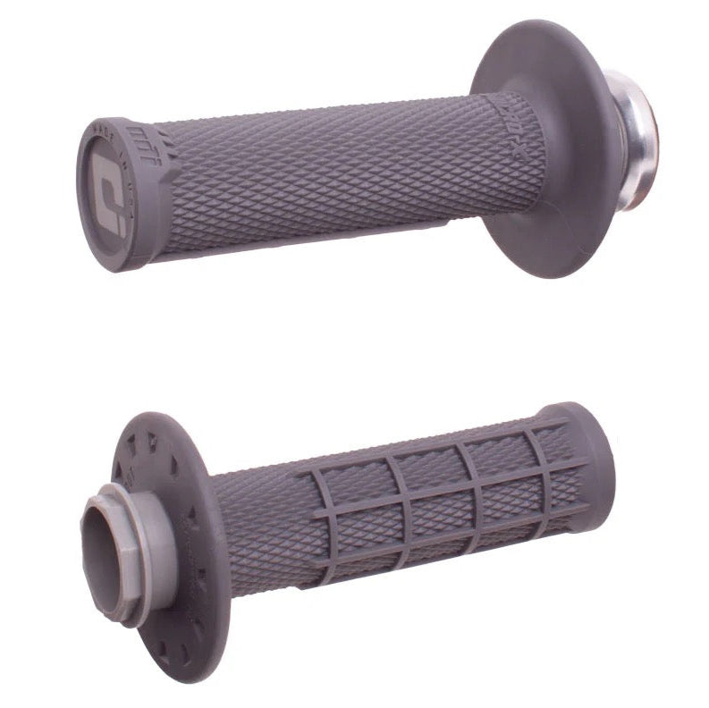 ODI Micro-X Half-Waffle V2 Lock-On Grips Graphite