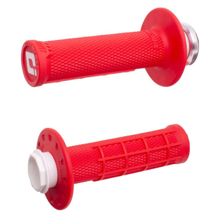 ODI Micro-X Half-Waffle V2 Lock-On Grips Red